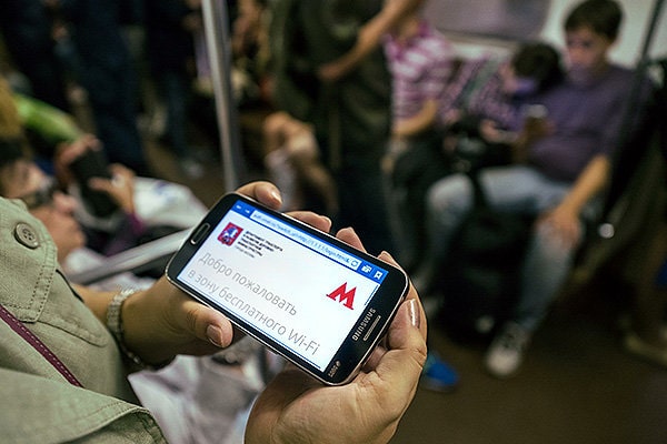 В Москве в два раза чаще используют Wi-Fi, чем в Нью-Йорке